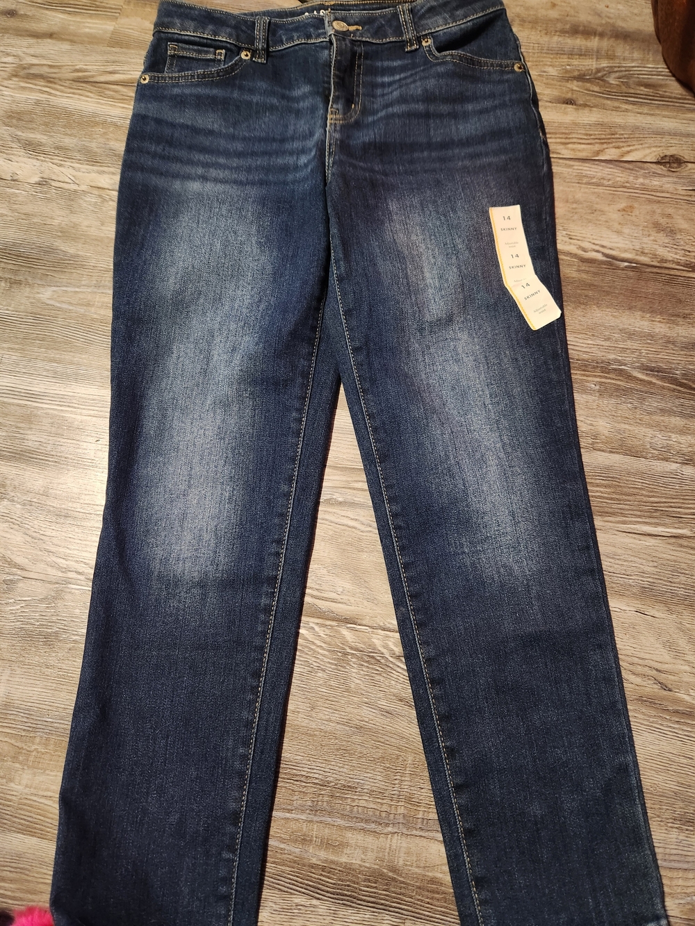 Cat & Jack Dark Blue Kids Straight Leg Jeans